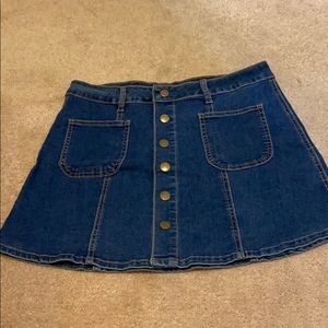 Jean skirt